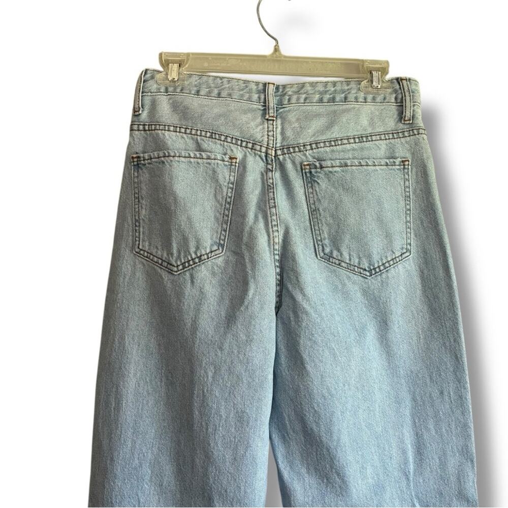 S.O.N.G. 90s boyfriend high waisted graffiti jeans size 7 / 28 - Picture 9 of 10